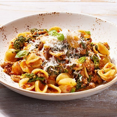 Orecchiette Salsiccia E Rapini