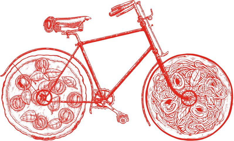 bicycle red